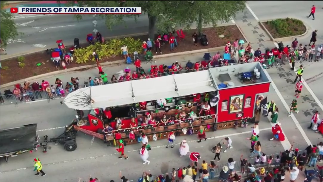 Tampa's Santa Fest parade and Christmas tree lighting kicks off this weekend