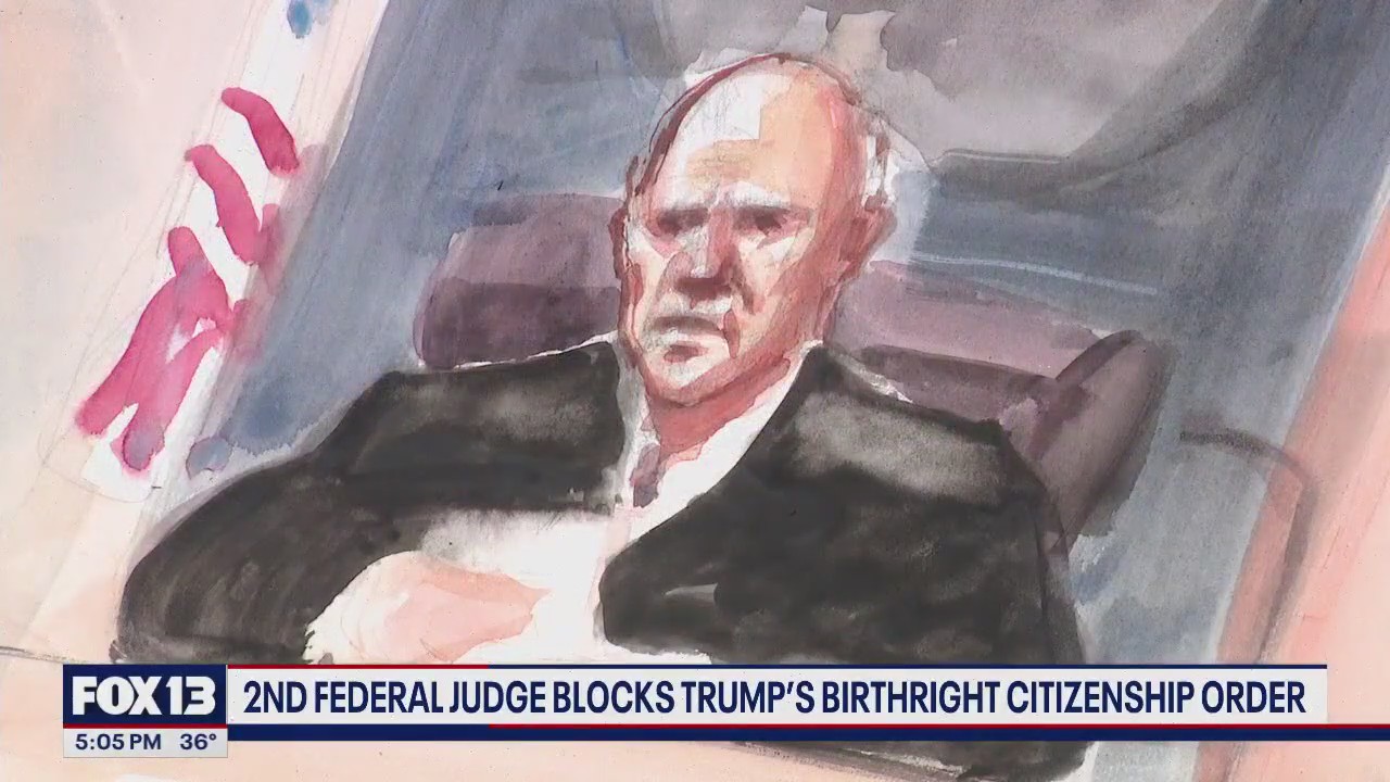2nd federal judge blocks Trump's birthright citizenship order