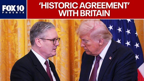 Trump announces trade deal with UK