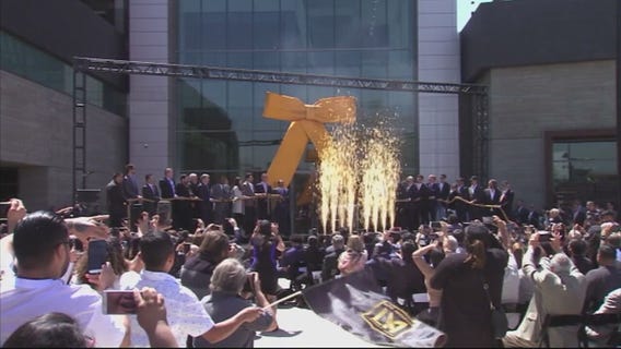 Ribbon cutting for Banc of California Stadium