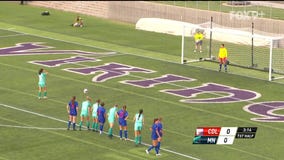 Minnesota Aurora FC: Hannah Adler scores on PK in 3rd minute