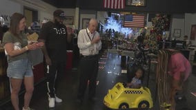 Gallery Furniture donates to family who lost everything during Texas big freeze