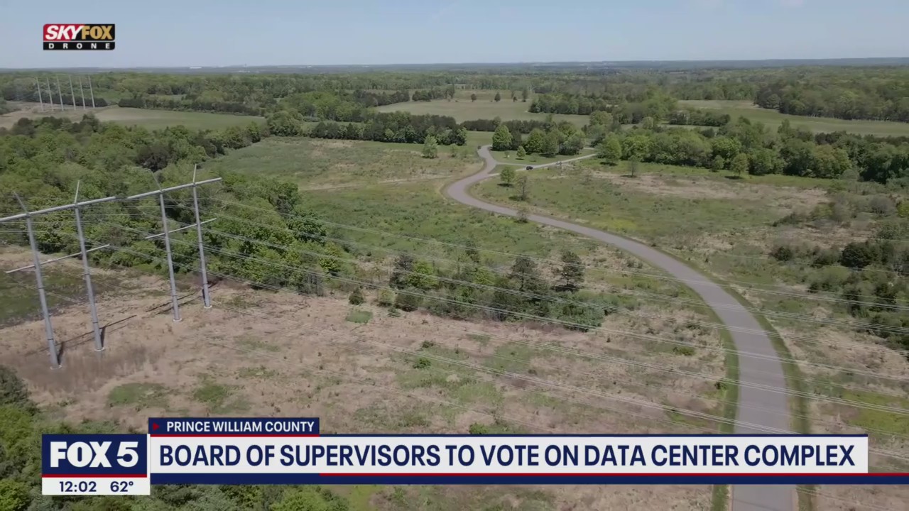 Board of supervisors to vote on data center complex | FOX 5 DC
