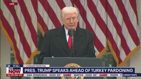White House: Trump turkey pardon 2025