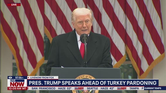 White House: Trump turkey pardon 2025