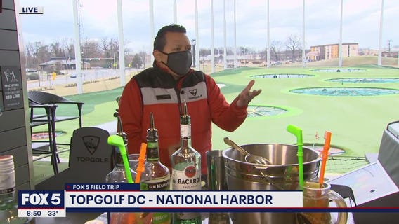 FOX 5 Field Trip: Signature cocktails at Topgolf DC at National Harbor