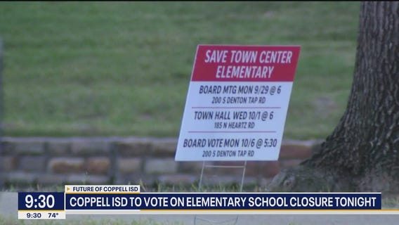 Coppell ISD to vote on elementary school closure tonight