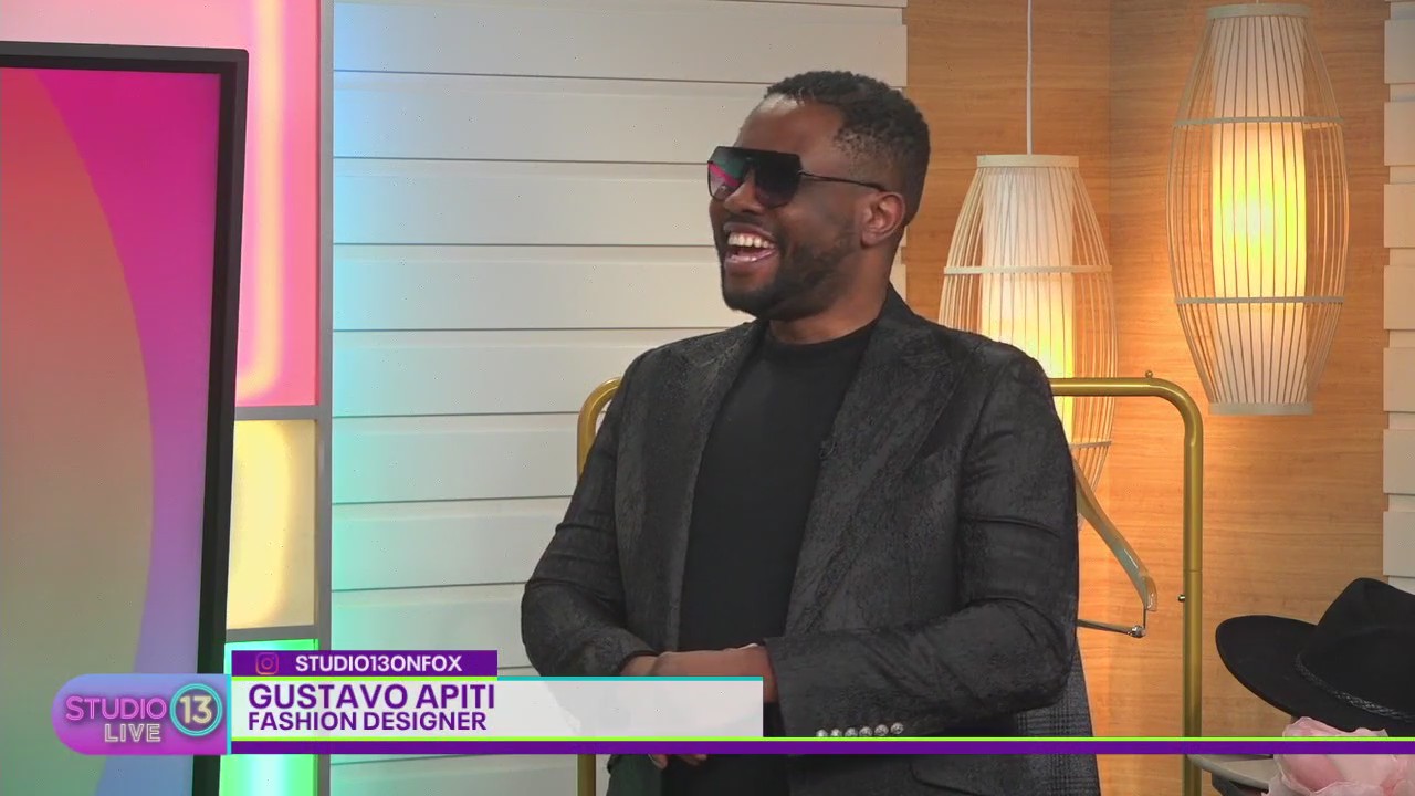 Local fashion designer Gustavo Apiti inspires next generation