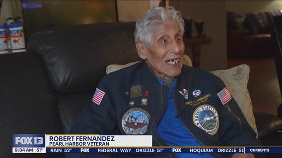 100-year-old Pearl Harbor survivor speaks on 83rd anniversary of attack