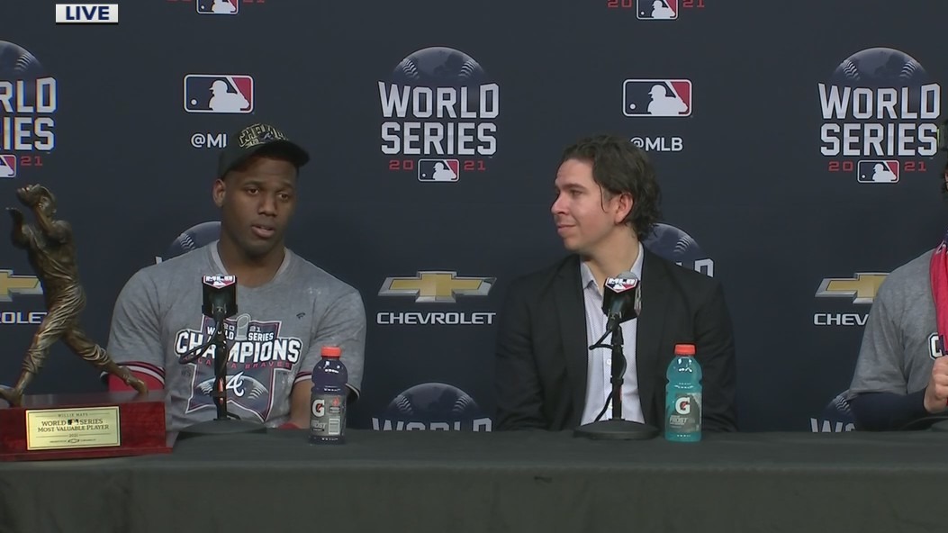 World Series MVP Jorge Soler discusses mid-season trade to Braves