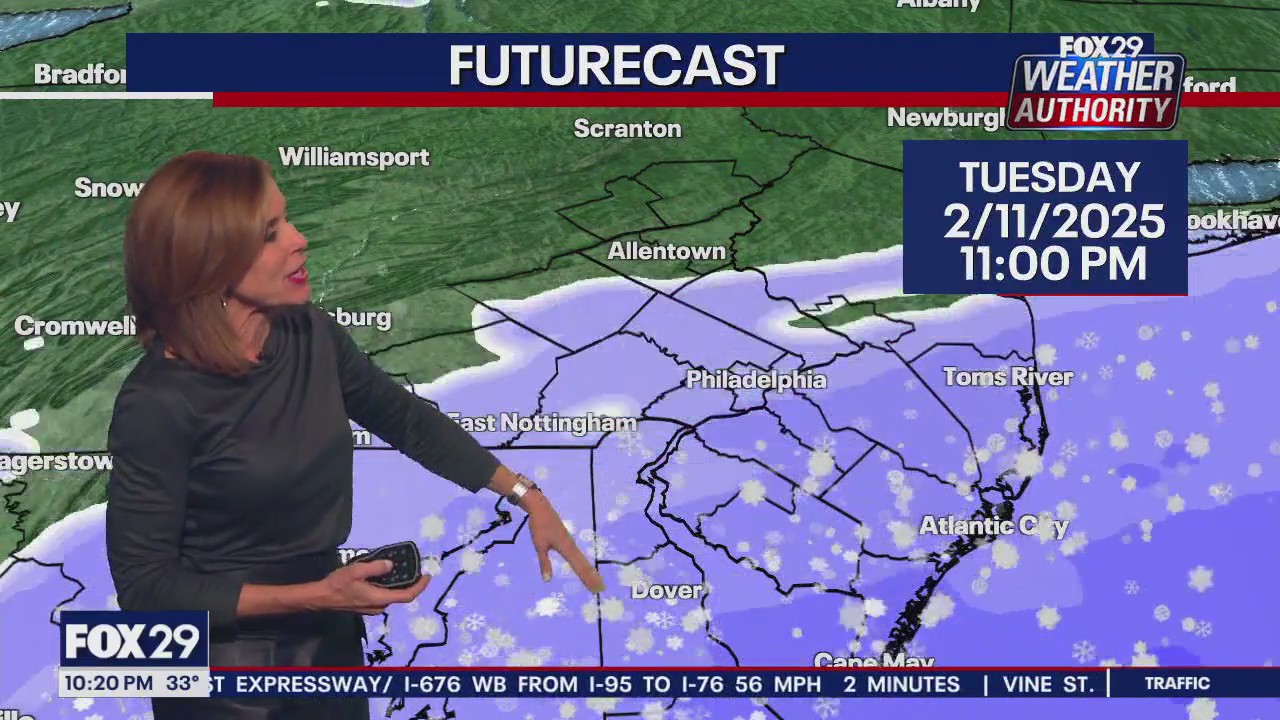 Weather Authority: 10 p.m. Monday forecast