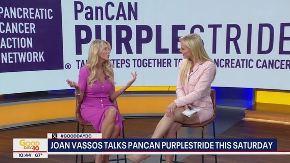 'Golden Bachelorette' Joan Vassos talks PanCAN PurpleStride this Saturday