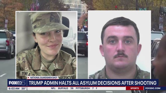 US halts all asylum decisions after National Guard shooting in DC