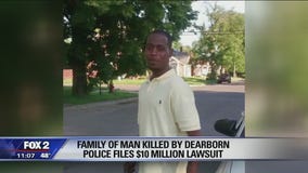 Family of man killed by Dearborn police files $10M lawsuit