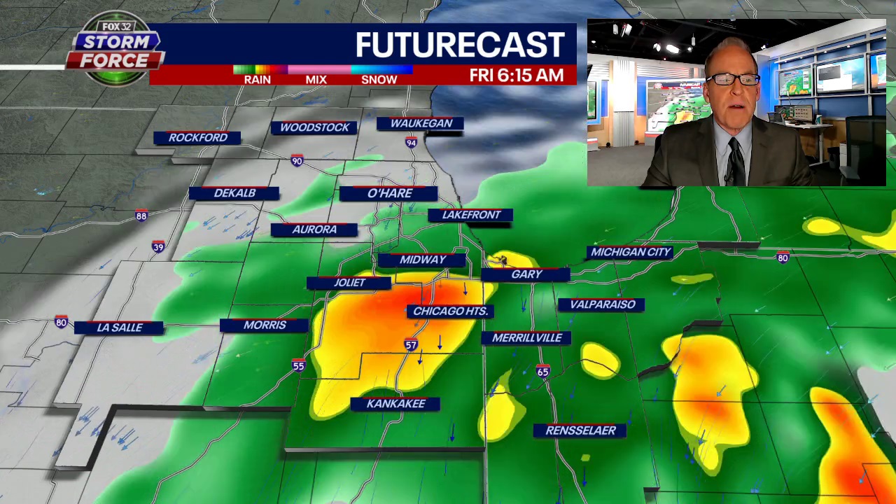 Chicago weather: Wet at times this weekend but no washout