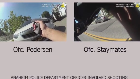 Dramatic video released of deadly Anaheim shooting