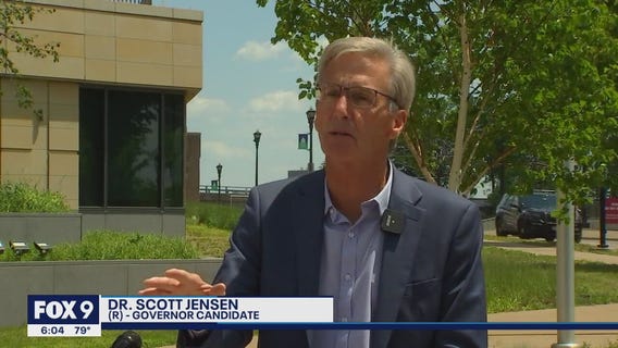 Republican candidate Scott Jensen announces new plan to tackle crime