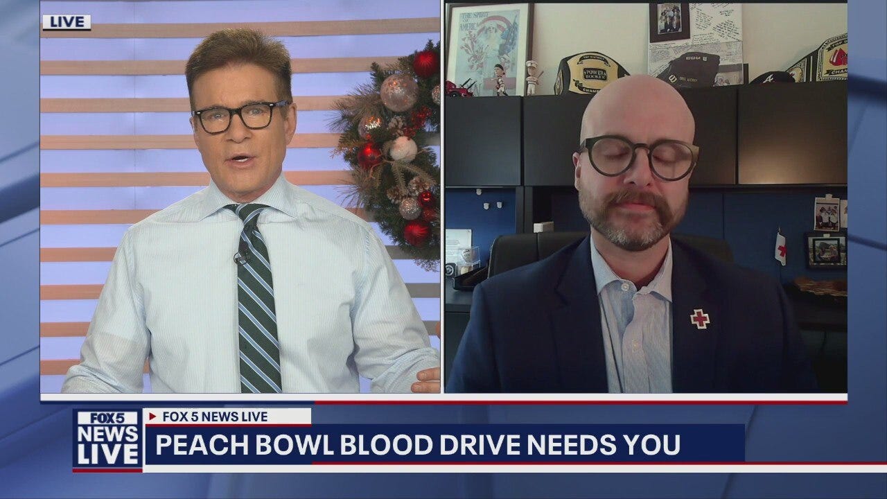 Help with the Peach Bowl blood drive