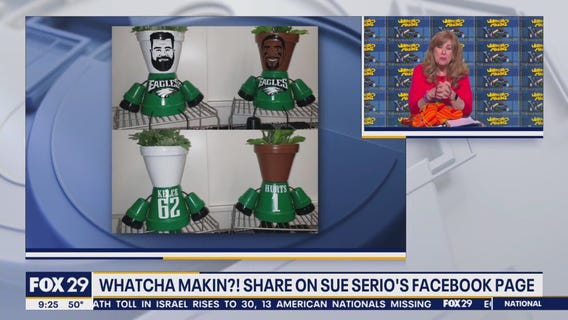 Whatcha Makin? Hurts, Kelce planters