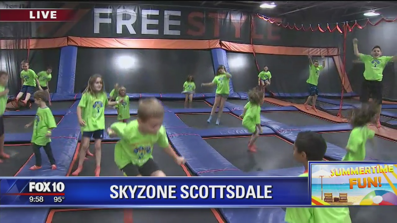 Skyzone summer camp program
