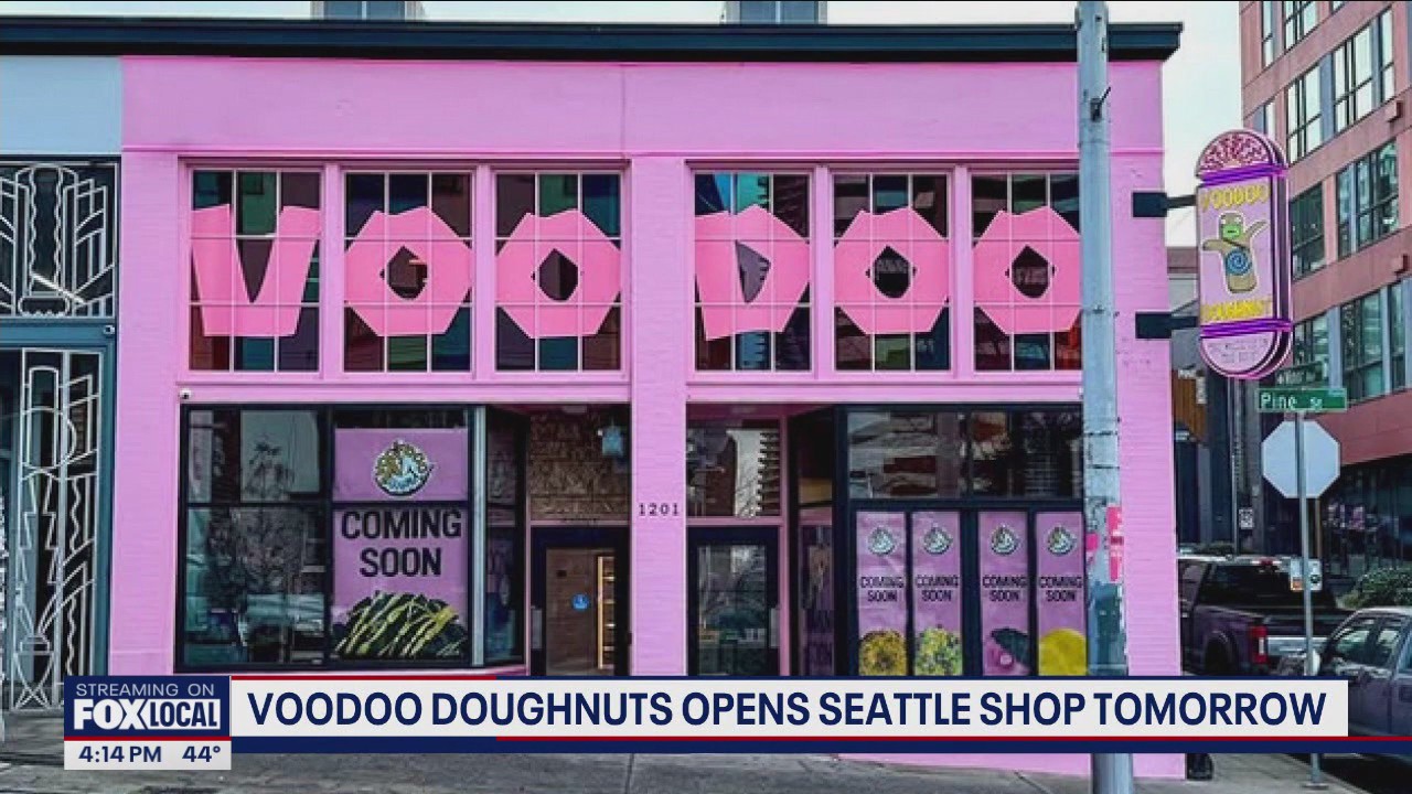 Voodoo Doughnuts opens Seattle shop tomorrow