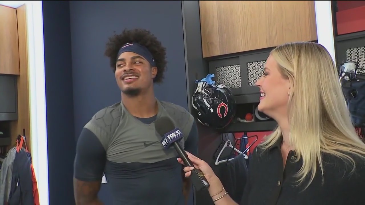 Bears Game Day Live: Cassie goes 1-on-1 with Jaquan Brisker