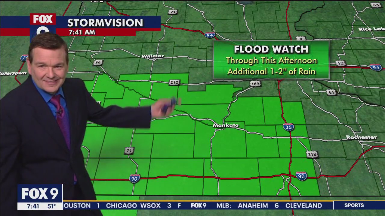 Weather: Flood watch in Southern Minnesota