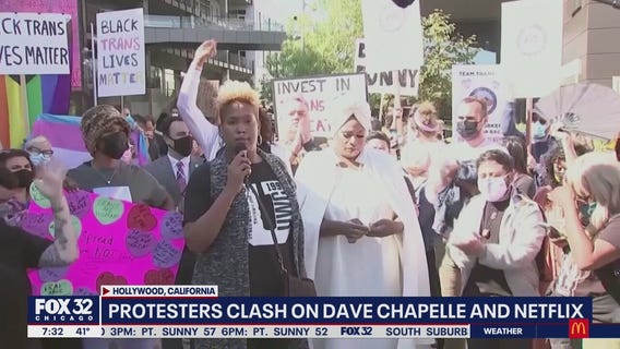 Protesters spar with Netflix over Dave Chappelle's newest special