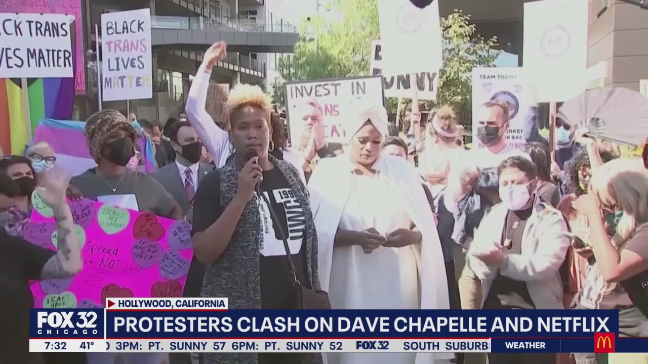 Protesters spar with Netflix over Dave Chappelle's newest special
