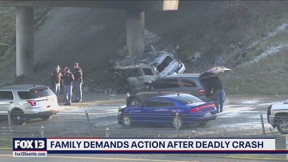 Family speaking out after woman hit overpass, killing herself and kids