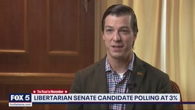 The Road to November: Libertarian Senate candidate polling at 3 percent