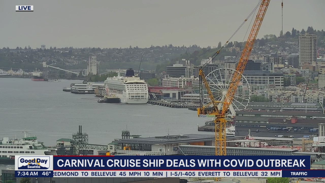 Carnival Cruise Ship passengers return to Seattle with COVID