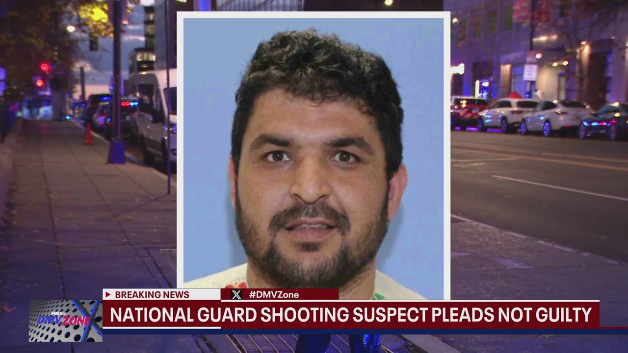 National Guard shooting suspect pleads not guilty: what we know | FOX 5 DC