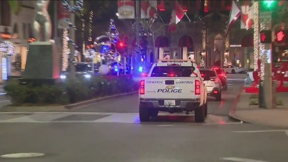 Security tightens up in Beverly Hills