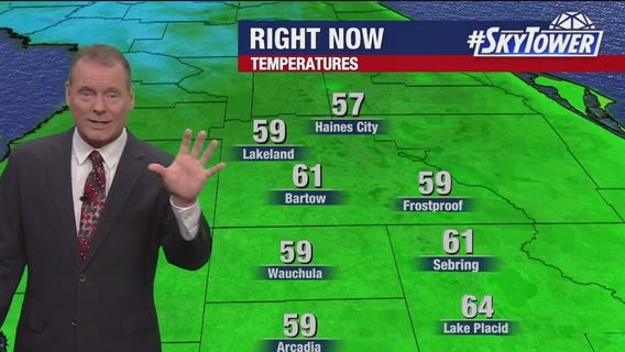 Tampa weather | Monday morning forecast
