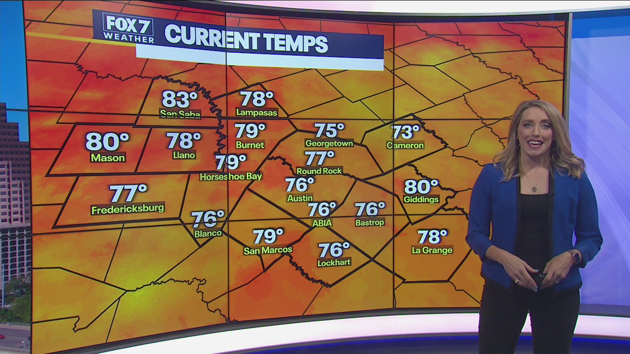 Noon weather forecast for July 9, 2021