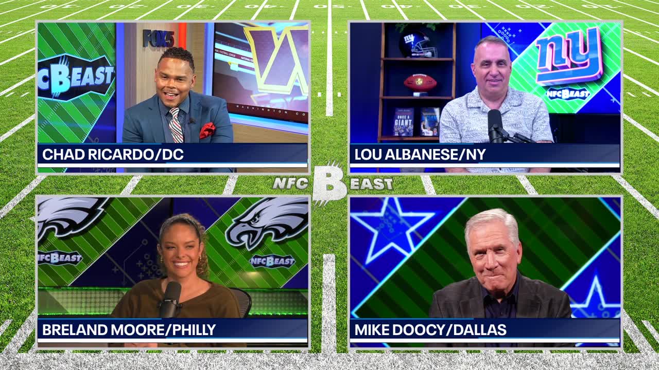 Giant injury, Commanders collapse, & Birds down Brown | NFC B-EAST