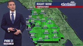 Tampa weather | Cool temperatures overnight