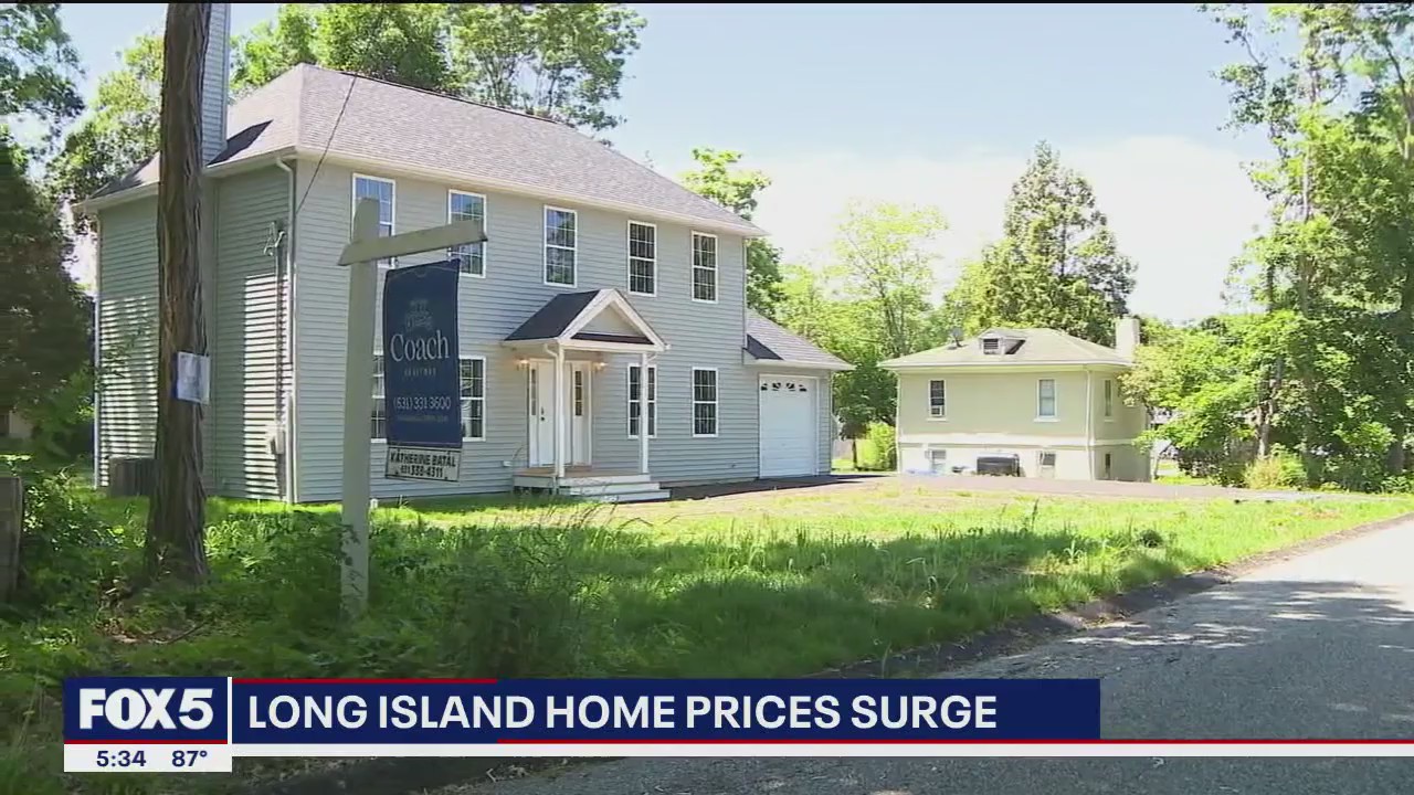 Long Island home prices continue to surge