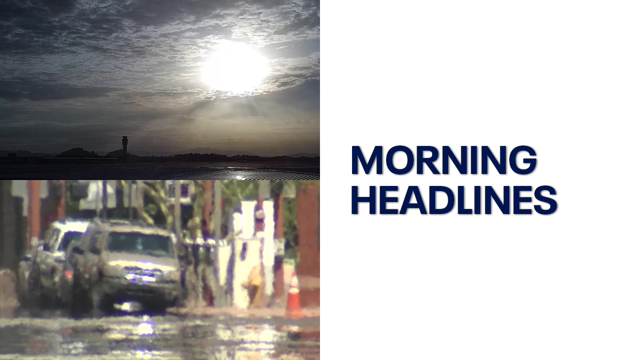 Record Phoenix heat l Morning Headlines March 25