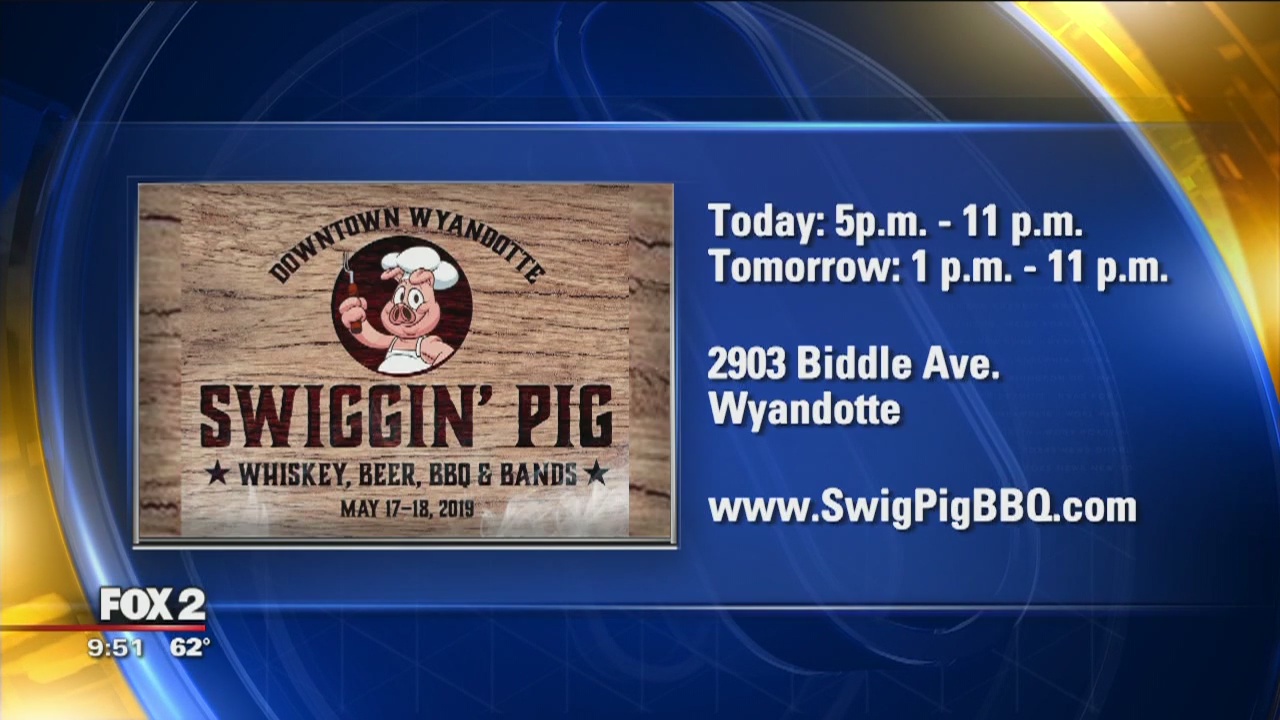 Swiggin' Pig heats up Wyandotte May 17-18