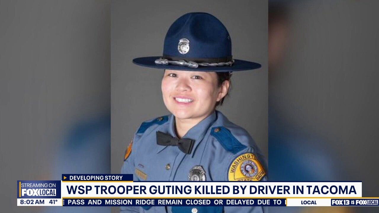 29-year-old WA trooper killed in Tacoma while helping drivers