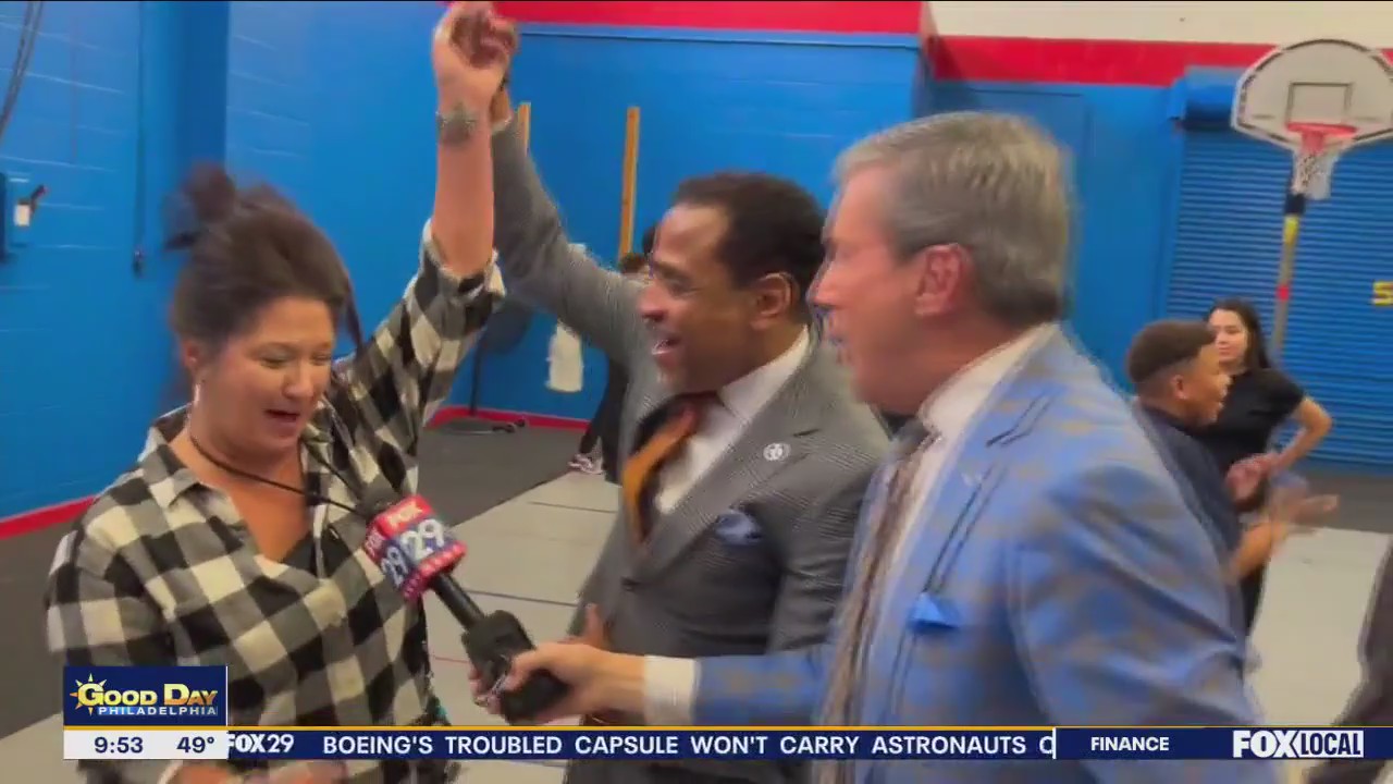 Teacher Of The Month Surprise At Swenson Arts & Technology H.S.