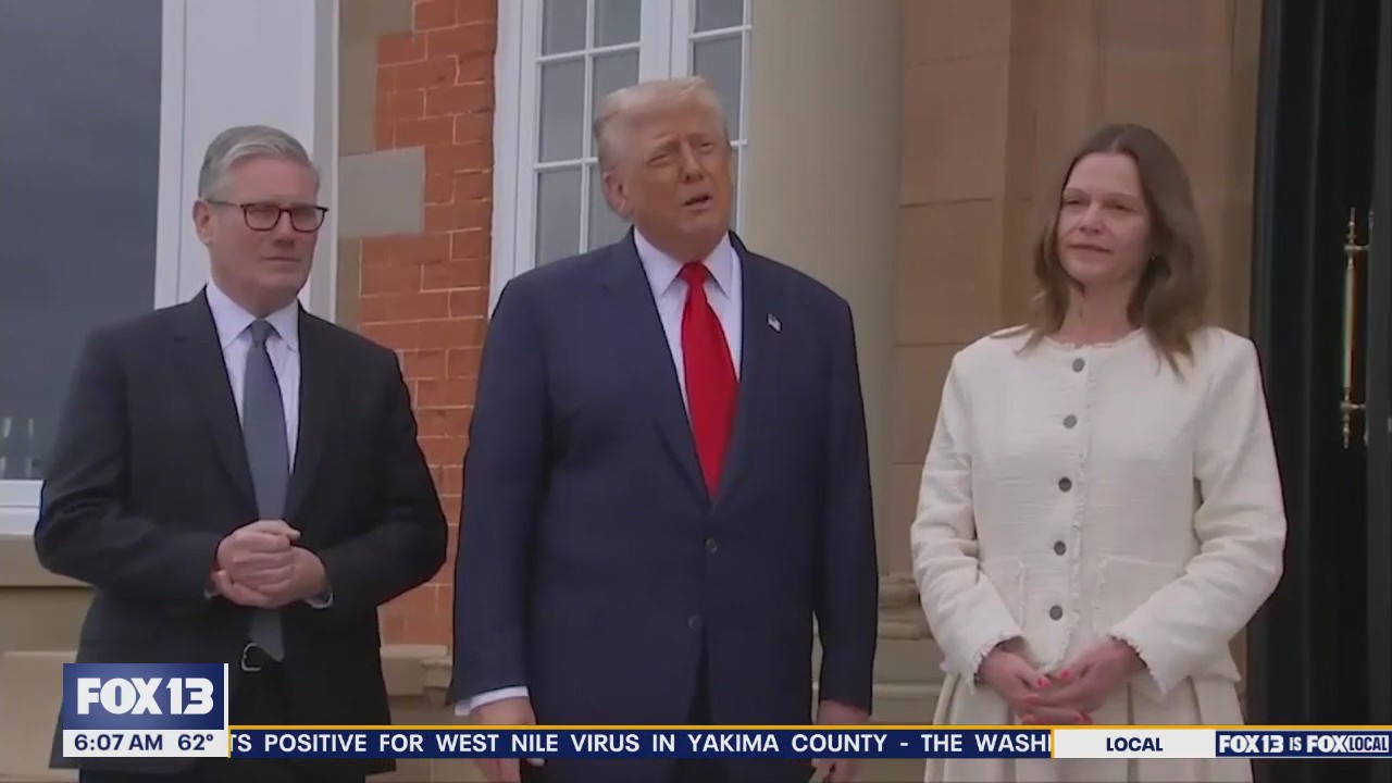 Trump in UK for two-day state visit