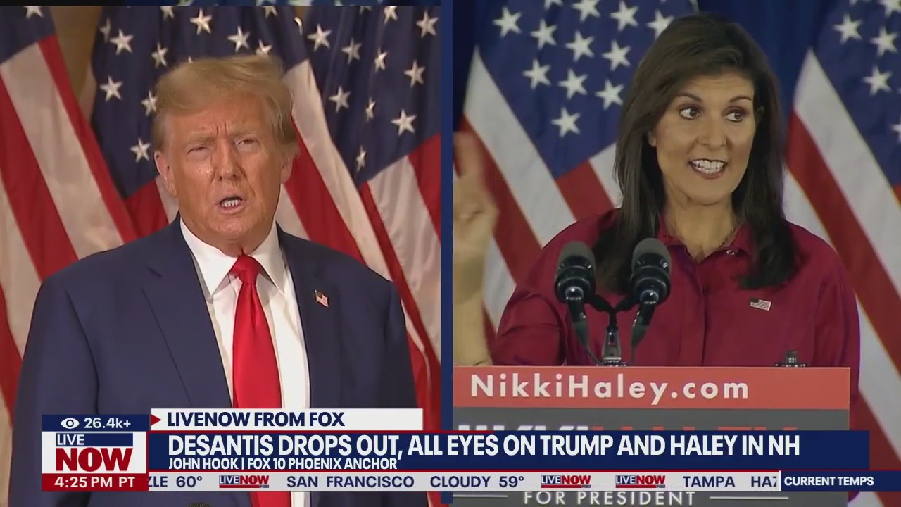 New Hampshire primary: All eyes on Trump, Haley