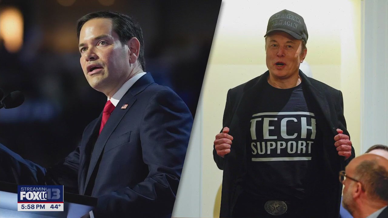 Elon Musk and Marco Rubio rivalry