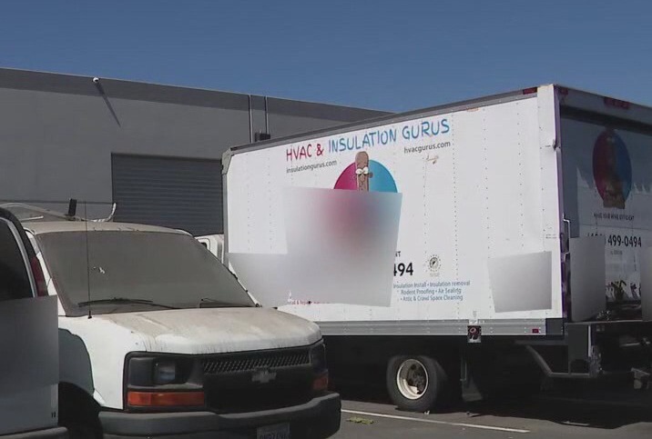 Vandals spray-paint swastikas on vans belonging to Jewish-owned company