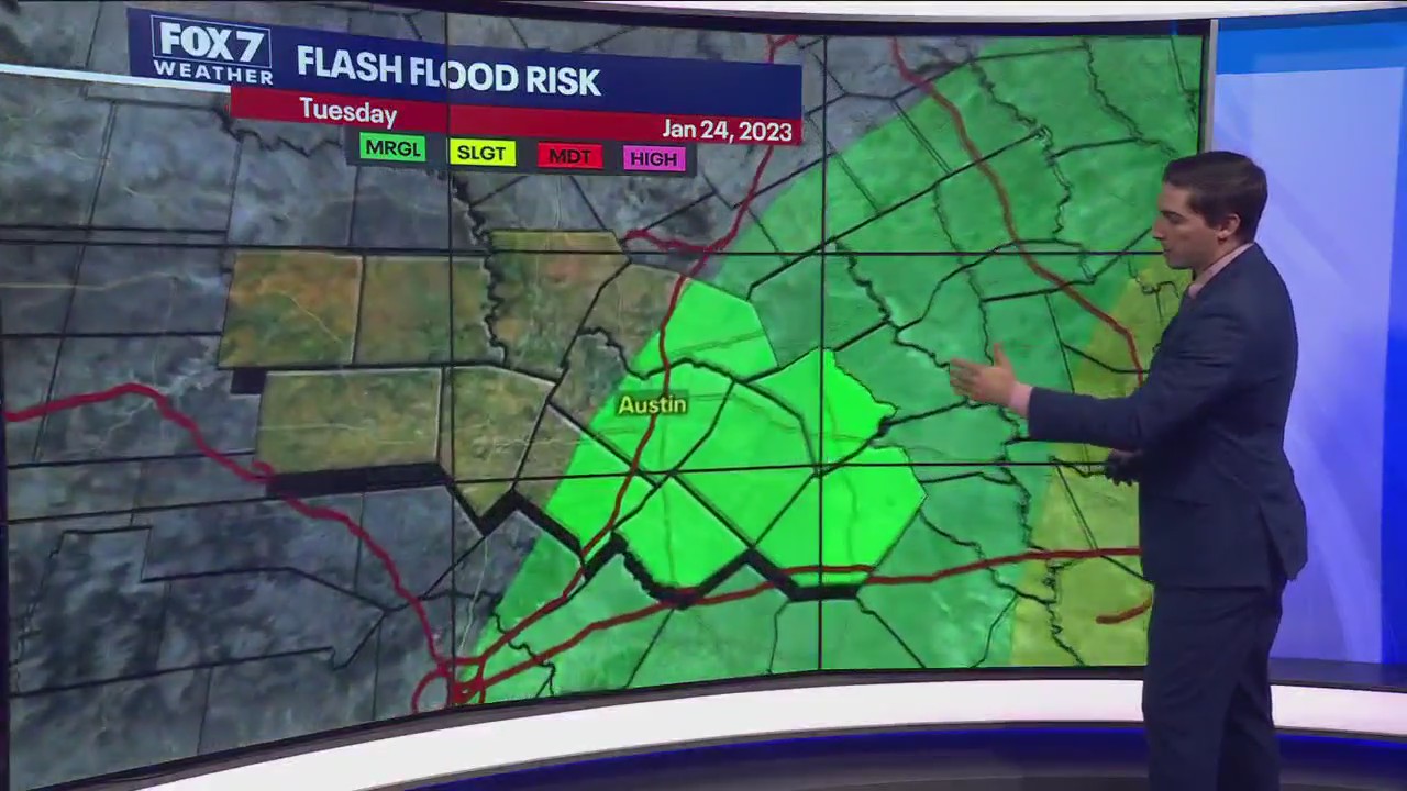 Central Texas weather: Rain in the forecast, bringing slightly chilly temps