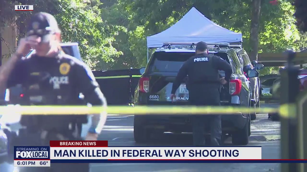 Man killed in Federal Way shooting | FOX 13 Seattle
