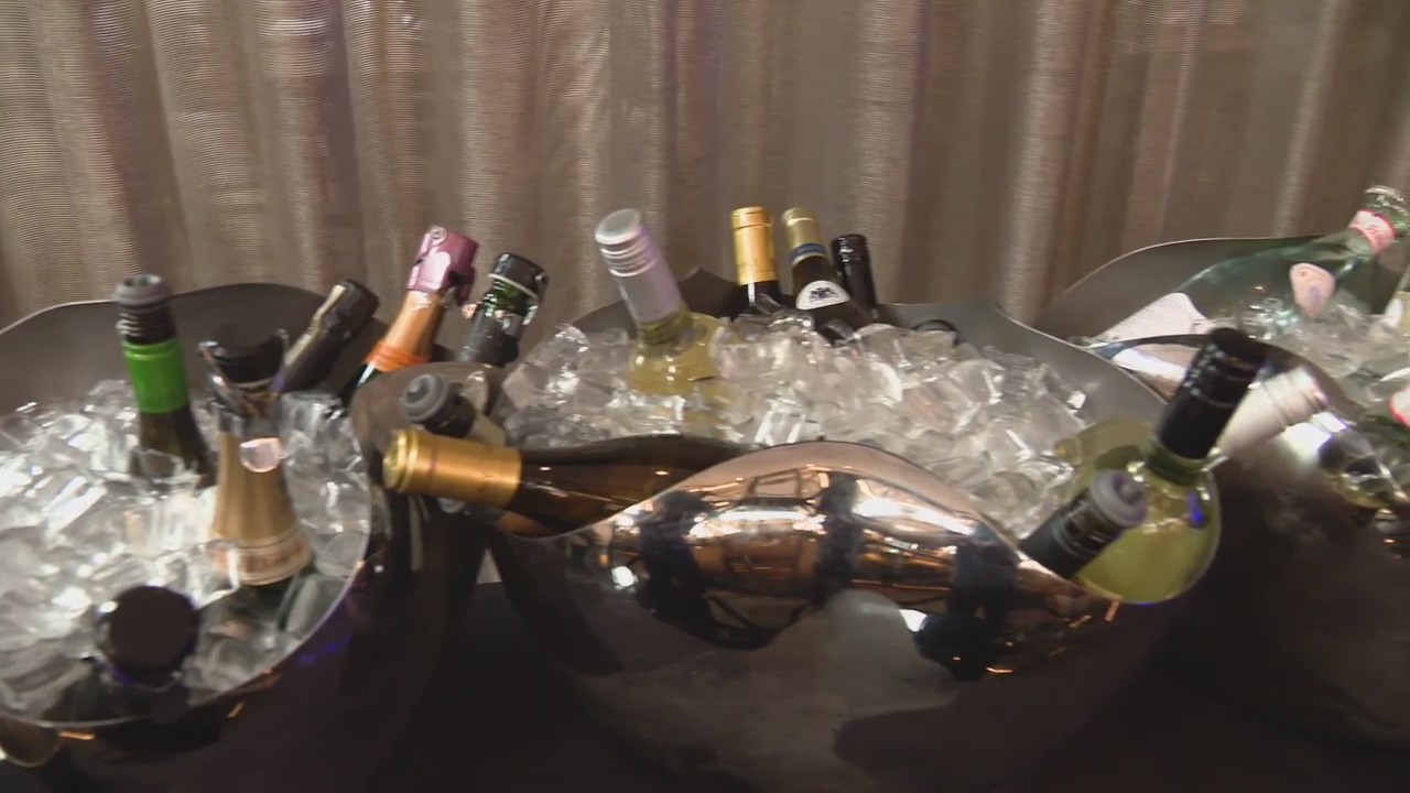 New Year's Eve party planning: final details being done